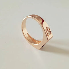 New Fashion 585 Gold Color Women Men Ring Jewelry Factory Direct Hot Selling Office Finger Rings