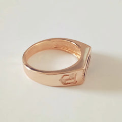 New Fashion 585 Gold Color Women Men Ring Jewelry Factory Direct Hot Selling Office Finger Rings