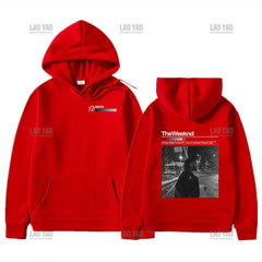 European and American Singer The Weeknd Fashion Street Long-sleeved Autumn of The Same Hoodie for Men and Women Sweatshirt