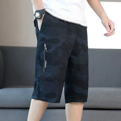 Summer Mens Casual Shorts Mens Camouflage Outdoor Cargo Short Pants Multi-pocket Tactical Joggers Capris Shorts