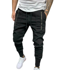 New Cargo Pants Men Green Fashion Casual Pencil Trousers Multi-Pocket Zipper Hip Hop Style Men Harem Pants Joggers