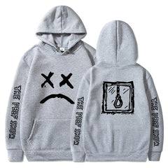 Hip Hop Lil Peep Hoodies Hell Boy Men Women Hooded Pullover Male Female Sudaderas Cry Baby Hood Hoddie Sweatshirts