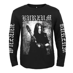 Burzum Heavy Mental Band Printed T-shirt Mens Long Sleeve Tshirt Music Graphic Tee-shirt Streetwear Oversized T Shirts