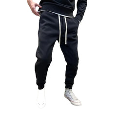 Drawstring Ankle Length Cropped Sweatpants Cheap Clothing Men's Slim Fashion Brand Embroidered Letters Versatile Oversize Pants