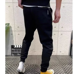 Drawstring Ankle Length Cropped Sweatpants Cheap Clothing Men's Slim Fashion Brand Embroidered Letters Versatile Oversize Pants