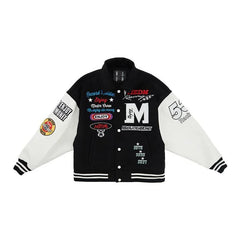 Men's embroidered American Y2K retro baseball uniform jacket couple models spring and autumn European and American trends