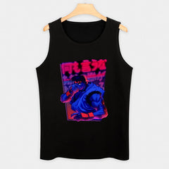 New Street Fighter Ryu Dark Edition Tank Top Men's gym T-shirt sports