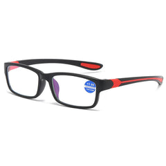 Reading Glasses Men's Anti-Blue Light Reading Glasses TR90 Sports Frame Fashion Anti-radiation Men and Women Reading Glasses