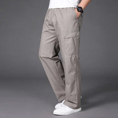 Summer Cargo Pants New Men's Brand Men's Sweatpants Military Style Pants Men's Pants Mens Fashion Pure Cotton