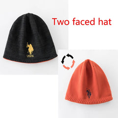 POLO Paul Brand High Quality Winter Warm Hat Beanie Hat for Men Knitted Hat  Women Thickened Beanie Cap Cycling Knitting Cap