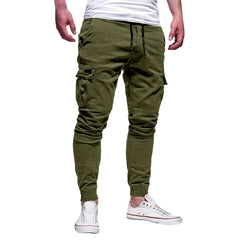 Casual Men Pants Fashion Big Pocket Hip Hop Harem Pants Quality Outwear Sweatpants Soft Mens Joggers Men's Trousers Pantalones